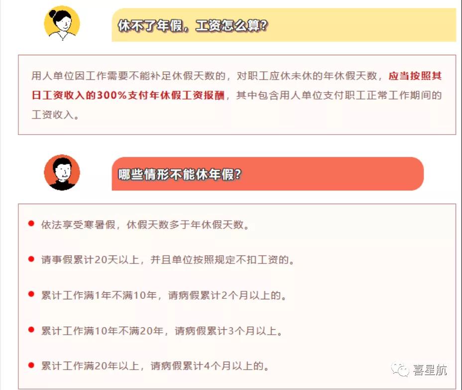 你有多少天年假呢？(圖2)